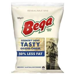 Bega Cheese So Light Grated  500g