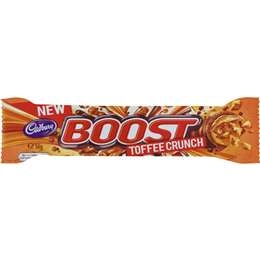 Cadbury Boost Toffee Crunch Bar 56g