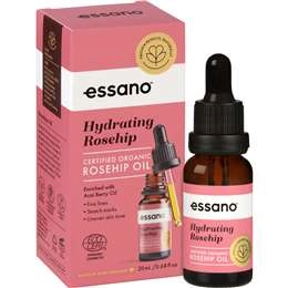 Essano Rosehip Oil Certified Organic 20ml