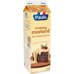 Pauls Creamy Custard Butterscotch  1kg