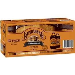 Bundaberg Sarsaparilla  10x375ml