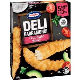 Birds Eye Deli Barramundi Crisp Light Batter 250g