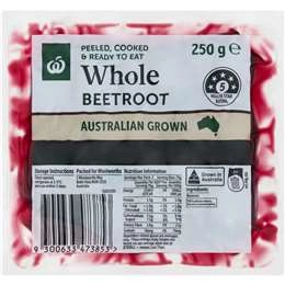 Woolworths Beetroot Fresh Beetroot 250g