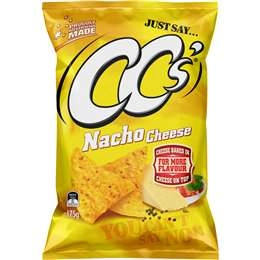 Cc's Corn Chips Nacho Cheese 175g