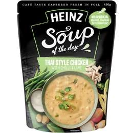 Heinz Soup Of The Day Thai Style Chicken & Chilli Soup Pouch 430g