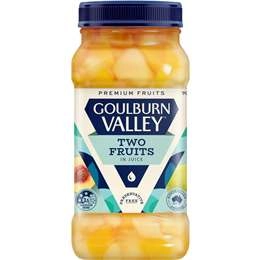 Goulburn Valley Two Fruits In Juice  700g