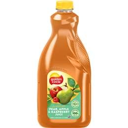 Golden Circle Pear, Apple & Raspberry Juice No Added Sugar Fruit Juices 2l