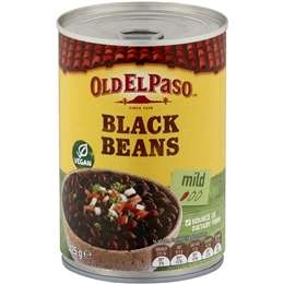 Old El Paso Black Beans  425g