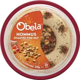 Obela Hommus Garnished With Roasted Pinenut 220g