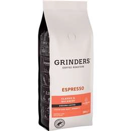 Grinders Espresso Ground Coffee  200g