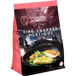 Ocean Chef Fish King Snapper Portions 1kg