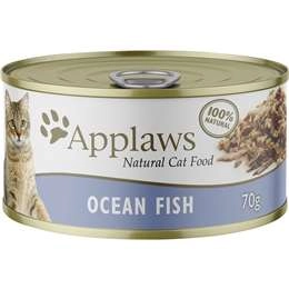 Applaws Cat Food Tins: Ocean Fish  70g