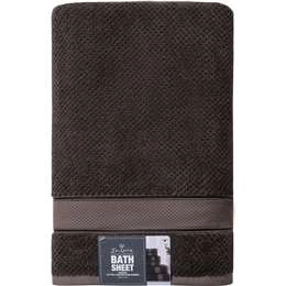 Inspire Premium Bath Sheet Charcoal  Each