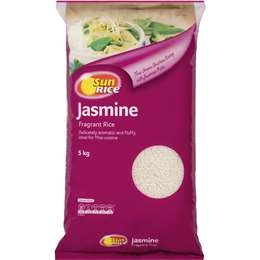 Sunrice Jasmine Fragrant Rice  5kg