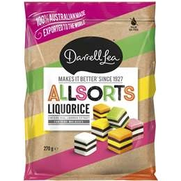 Darrell Lea Allsorts Liquorice  270g