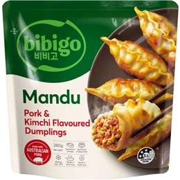 Bibigo Mandu Pork & Kimchi Dumplings  280g