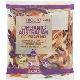 Woolworths Organic Salad Coleslaw  200g