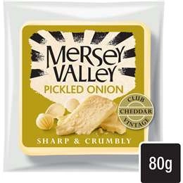 Mersey Valley Pickled Onion Cheese  80g