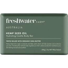 Freshwater Farm Hemp Seed Oil Hydrating Body Bar 200g