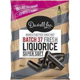 Darrell Lea Batch 37 Liquorice  260g