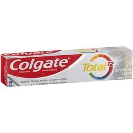 Colgate Total Advanced Clean Antibacterial Toothpaste 200g