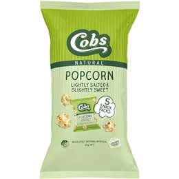 Cobs Popcorn Lightly Salted Slightly Sweet Gluten Free 5 Pack