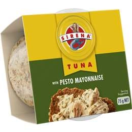 Sirena Tuna & Pesto Mayo Snacking  75g