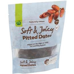 Woolworths Soft & Juicy Pitted Dates  250g