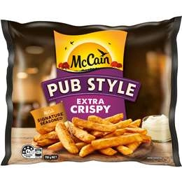 Mccain Pub Style Extra Crispy Chips  750g