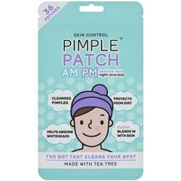 Skin Control Pimple Patch Am & Pm Mixed 36 Pack