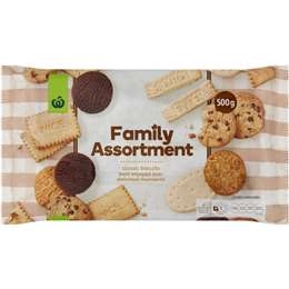 Woolworths Family Assorted Biscuits 500g