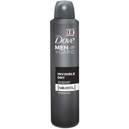 Dove Men+care Antiperspirant Aerosol Invisible Dry 254ml