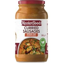 Masterfoods Curried Sausages Cooking Sauce 500g