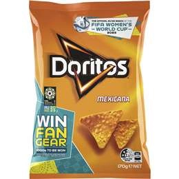 Doritos Corn Chips Mexicana Share Pack 170g