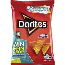 Doritos Corn Chips Cheese Supreme Share Pack 170g