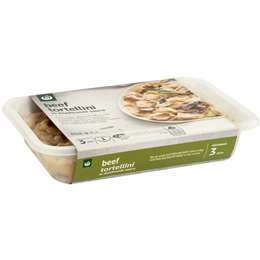 Woolworths Beef Tortellini With Creamy Mushroom Sauce Chilled Meal 350g