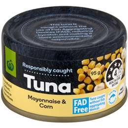 Woolworths Tuna Mayonnaise & Corn 95g