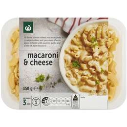 Woolworths Macaroni & Cheese Chilled Meal 350g