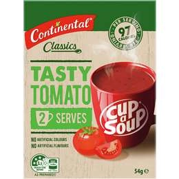 Continental Cup A Soup Tasty Tomato 2 Pack 54g