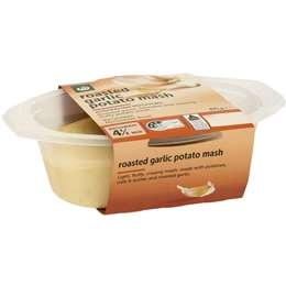 Woolworths Roasted Garlic Mash  475g