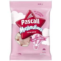 Pascall Marshmallows Pink & White  280g