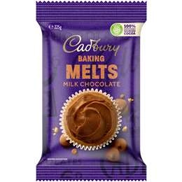 Cadbury Baking Milk Chocolate Melts 225g