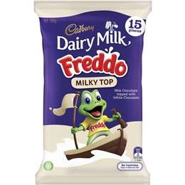 Cadbury Dairy Milk Freddo Frog Milky Top Sharepack 15 Pack