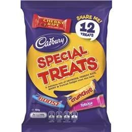 Cadbury Special Treats Chocolate Halloween Mini Bars 12 Pack 180g