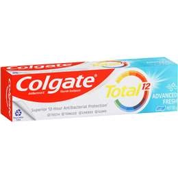 Colgate Antibacterial Toothpaste Total Advanced Fresh Gel 115g