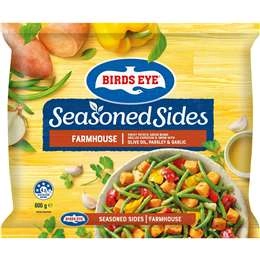 Birds Eye Seasoned Sweet Potato Capsicum Green Beans Onion Parsley 600g