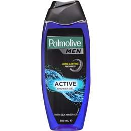 Palmolive Men Active Shower Gel Shower Gel 500ml