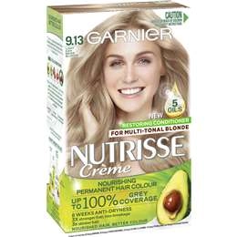 Garnier Nutrisse Hair Colour 9.13 Natural Light Blonde Each