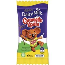 Cadbury Dairy Milk Caramel Chocolate Caramello Koala 35g