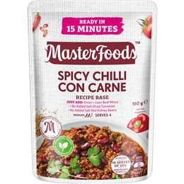 Masterfoods Chilli Con Carne Recipe Base 170g